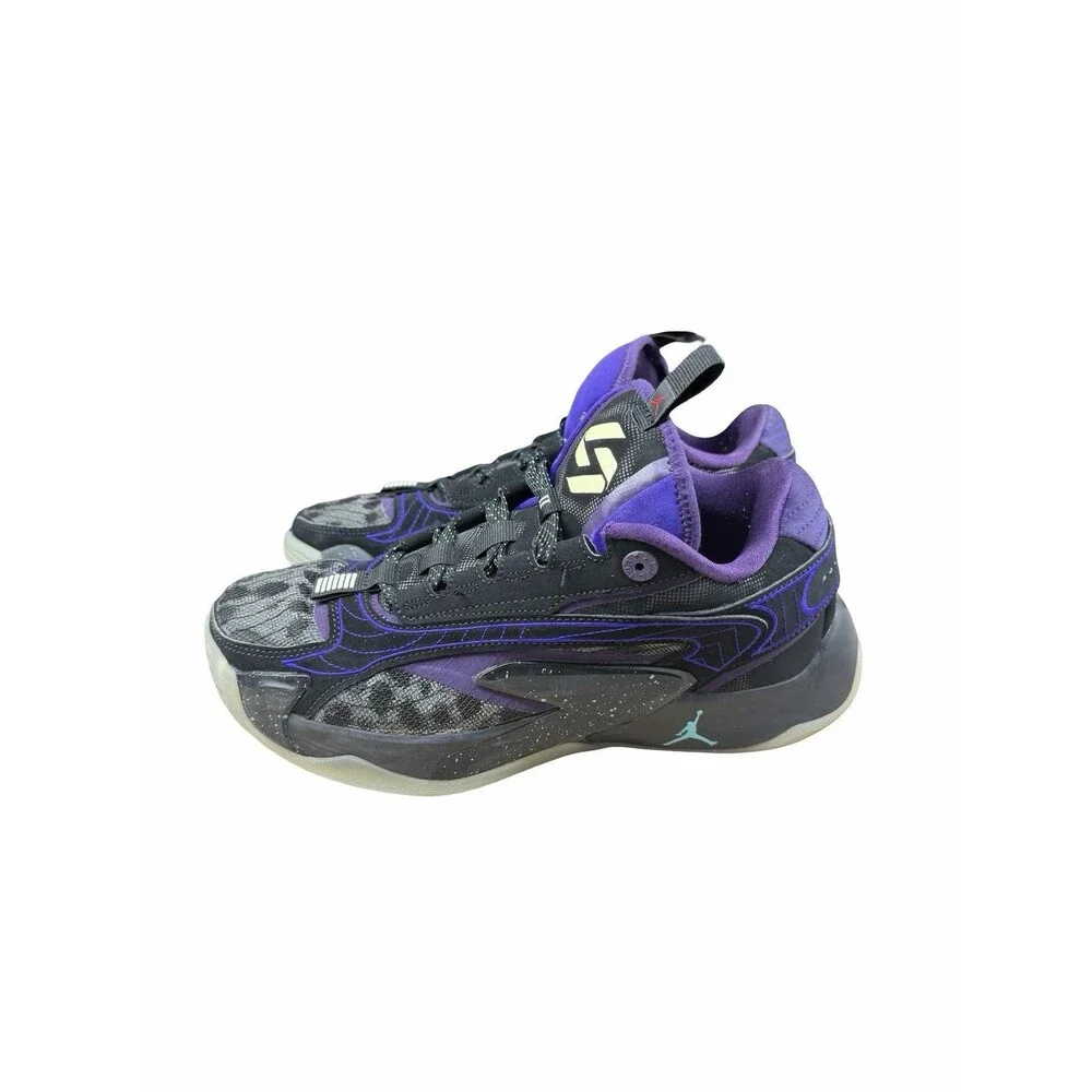 Nike Air Jordan Luka 2 GS Space Hunter Black Purple DZ3498-001 Kids Size 7Y